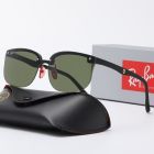 Ray Ban Scuderia Ferrari Collection Sunglasses Black Frame Green Lens