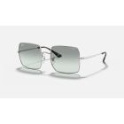 Ray Ban Square 1971 Washed Evolve Light Blue Sunglasses Photochromic Evolve Silver