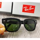 Ray Ban State Street RB2186 Sunglasses Polished Black Frame G-15 Green Lenses