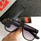 Ray Ban Wayfarer Sunglasses Matte Black Frame Gradient Purple Lenses