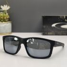 Oakley Mainlink Sunglasses Matte Black Frame Polarized Black Iridium Lenses