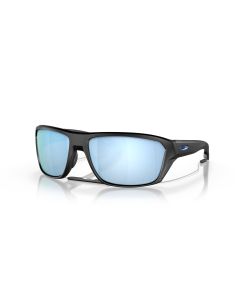 Oakley Split Shot Sunglasses Matte Black Frame Prizm Deep Water Polarized Lense