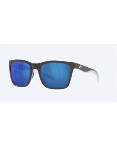 Costa Ocearch® Panga Sunglasses Shiny White Shark Frame Blue Mirror Polarized Polycarbonate Lense