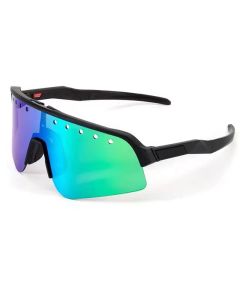 Oakley Sutro Lite Sweep Sunglasses Black Frame Prizm Blue/Green/Violet Lense