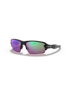 Oakley Flak 2.0 Low Bridge Fit Sunglasses Polished Black Ink Frame Prizm Golf Lens