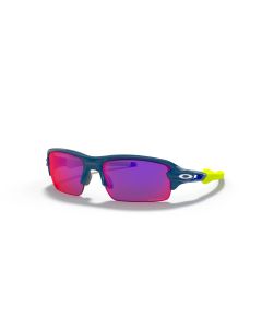 Oakley Flak XS Youth Fit Sunglasses Poseidon Frame Prizm Road Lens