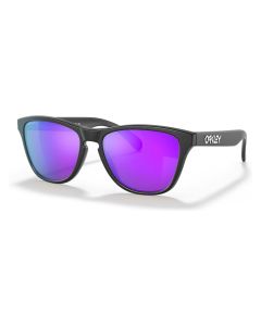 Oakley Frogskins Xs Youth Fit Sunglasses Matte Black Frame Prizm Prizm Violet Lens