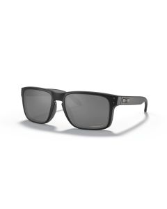 Oakley Holbrook Low Bridge Fit Sunglasses Matte Black Black Frame Prizm Black Polarized Lens