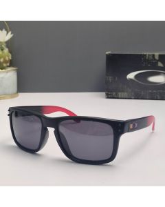 Oakley Holbrook Sunglasses Ruby Fade Frame Polarized Black Lenses