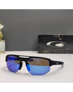 Oakley Mercenary Sunglasses Matte Black Frame Prizm Deep Blue Lenses