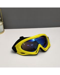Oakley Ski Goggles Yellow Frame Blue Lenses