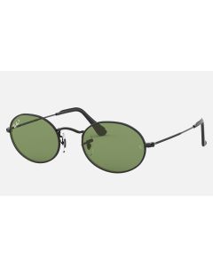 Ray Ban Round Oval @Collection RB3547 Sunglasses Polarized Classic G-15 + Black Frame Green Classic G-15 Lens