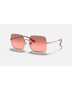Ray Ban Square 1971 Washed Evolve Pink Photochromic Evolve Bronze-Copper